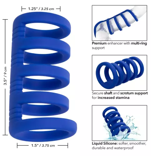 Penismanschette 5 Cockrings Xtreme Cage Admiral 9cm – 4/12