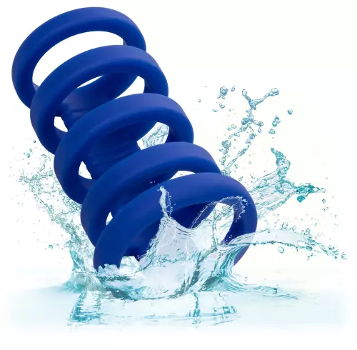 Penismanschette 5 Cockrings Xtreme Cage Admiral 9cm – 6/12