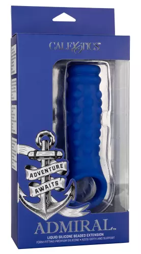 Penismanschette Beaded Extension Admiral 10,5 x 4,5cm – 2/12