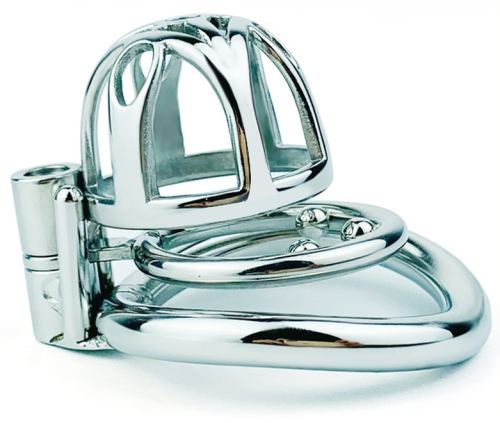 Trig Cage Metal Chastity Cage 4 x 3.5cm