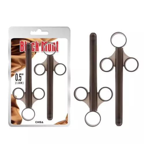 Gleitmittel-Injektoren Black Mont x2 Schwarz – 7/7