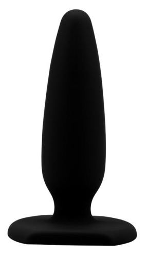 Siliconen plug Black Mont 12.5 x 3.7cm