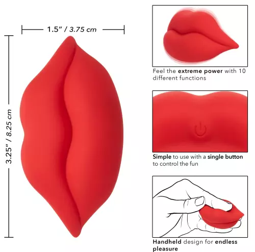 Mini Vibro Vibrierende Lippen Muah 10 Vibrationen – 9/11