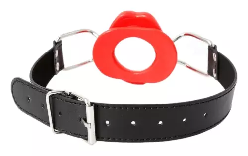 SM-Knebel LIPS Rot – 2/7