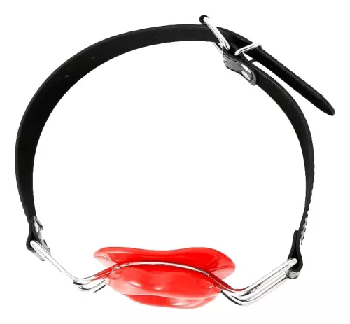 SM-Knebel LIPS Rot – 4/7