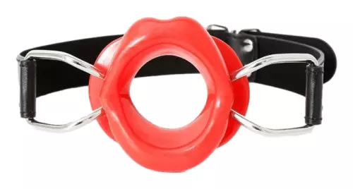 SM-Knebel LIPS Rot – 7/7