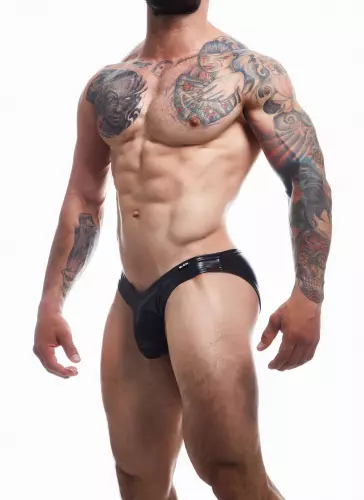Bikinislip Boost Schwarz – 3/4