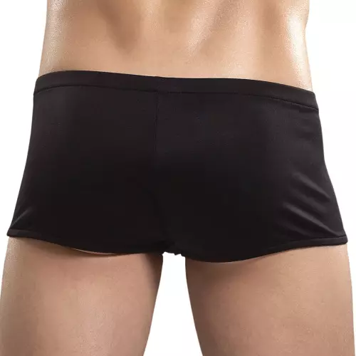 Kurzer Boxer mit Reißverschluss Ring & Short Schwarz – 2/2