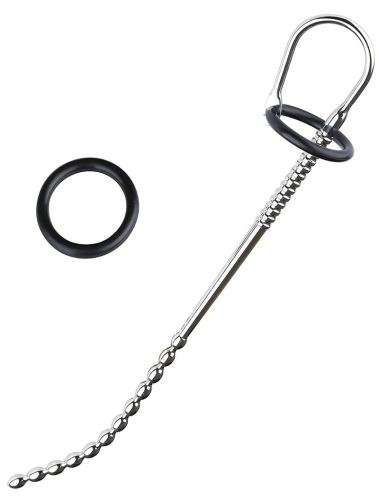 Curved urethral rod 25cm and 8mm
