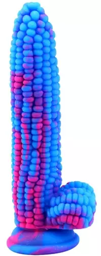 Gode Corn 16 x 4cm Bleu-Rose – 1/4