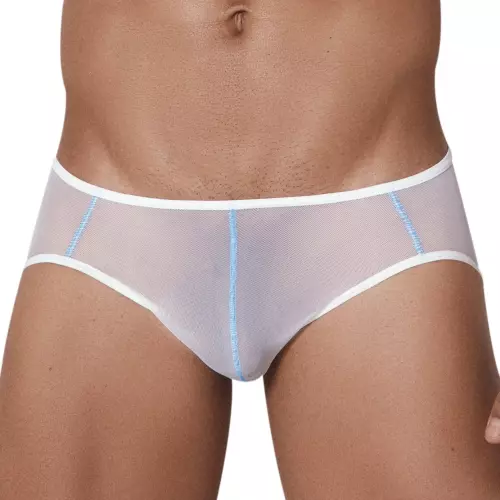 Jockstrap transparent Hunch Blanc-Bleu – 1/5