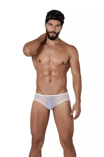 Jockstrap transparent Hunch Blanc-Bleu – 3/5