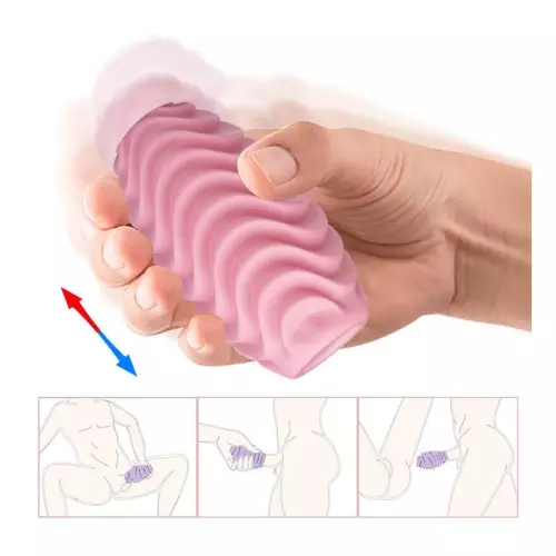 Masturbator Ei Double-Sided Rose – 5/8