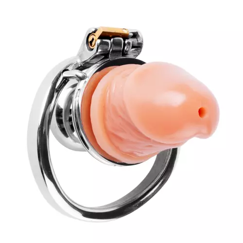 Mini cage de chasteté Dickon S 2 x 3cm - Pénis 4 x 3cm – 2/6