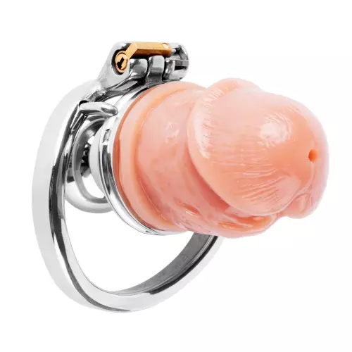 Dickon M Mini Chastity Cage 2 x 3cm - Penis 4.5 x 3.5cm – 2/6
