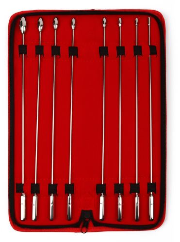 Rosund Bud Urethral Rods Pack 8 26 cm - Diameters 4 to 12mm