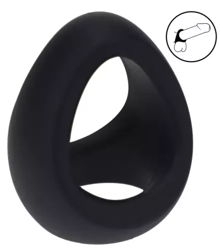 Ballstretcher Soft Tri-O Zwart – 1/4