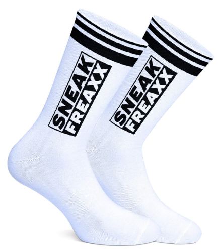 Abuse Me White Socks