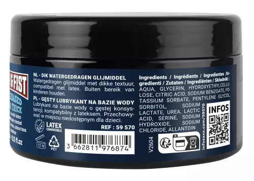 Thick Water-Based Lubricant Fuck & Fist Extra Thick 250ml – 3/3