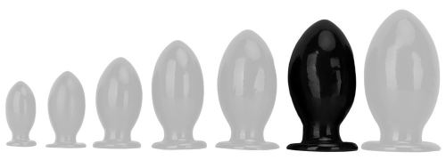 Rugby Egg 3XL Plug 15 x 8.5cm