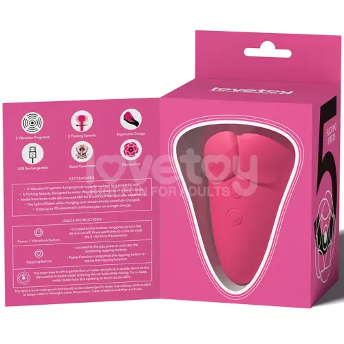 Klitoris-Stimulator Icecream Rosa – 5/5