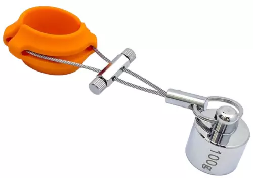 Hodenstretcher mit Gewicht Trainer Balls L 300g – 4/5
