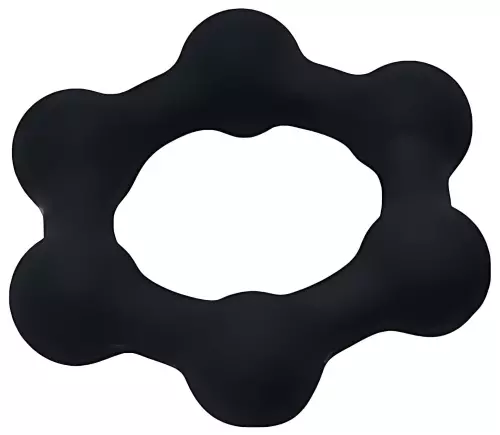 Gewichteter Penisring Steel Balls M 38 mm - 68g – 4/4