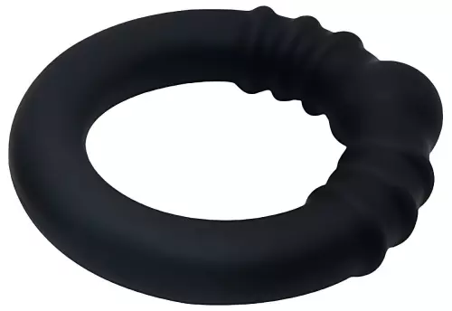 Cockring avec boule Steel Core L 42 mm Noir – 3/4
