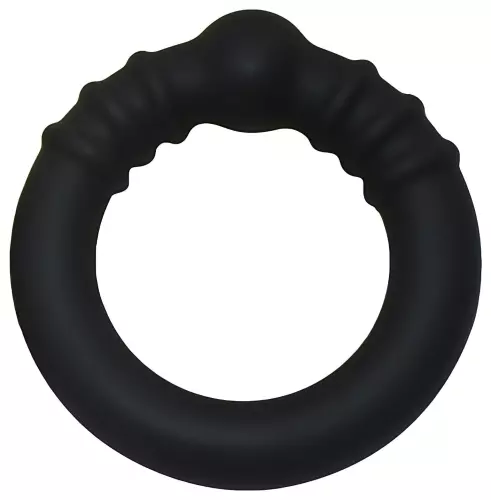 Cockring avec boule Steel Core L 42 mm Noir – 4/4