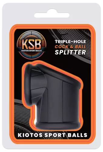 Ballstretcher Triple-Hole 30 mm Zwart – 2/5