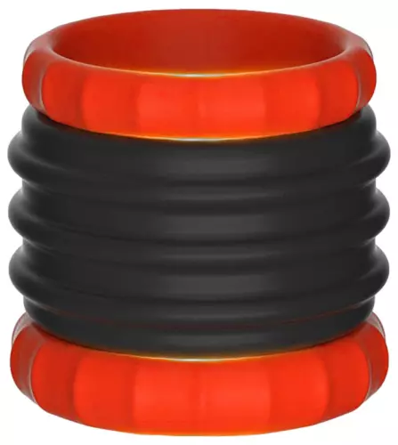 Ballstretcher 2 IN 1 32 mm - Hauteur 4.7 cm Rouge-Noir – 1/5