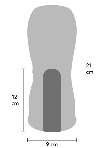 Masturbator Twin Turbo 10 Vibrationen – 7/8